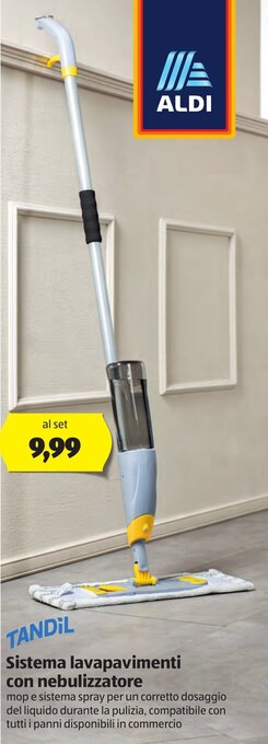 Tandil Sistema lavapavimenti con nebulizzatore