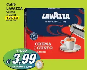 Prix Quality Lavazza Caffè 250g x 2 offerta