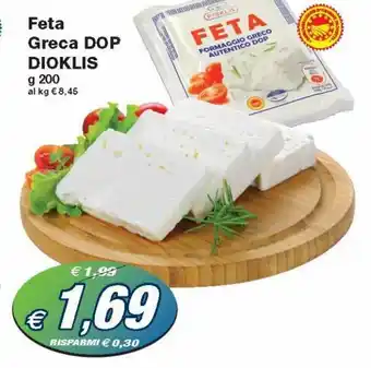 Prix Quality Dioklis Feta Greca Dop 200g offerta