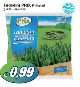 Prix Quality Prix Fagiolini 450g offerta