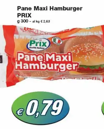 Prix Quality Prix Pane Mix Hamburger 300g offerta