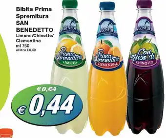 Prix Quality San Benedetto Bibita Prima Spremitura 750 ml offerta