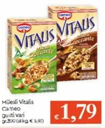 Famila Müesli Vitalis Cameo gr 300 offerta