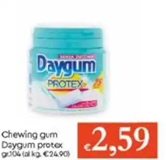 Famila Chewing gum Daygum Protex gr 104 offerta
