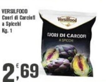 Versilfood Cuori di Carciofi a Spicchi kg. 1