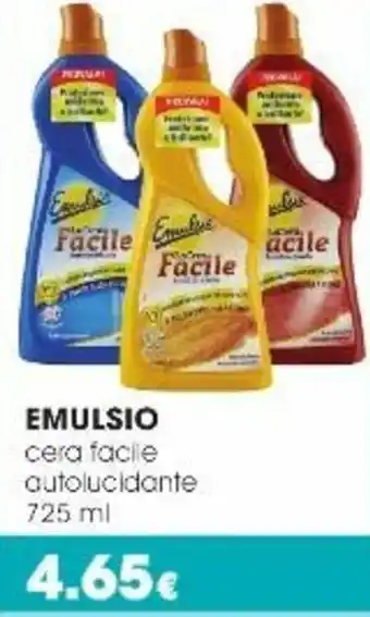 Emulsio Cera faclie autolucidante 725 ml