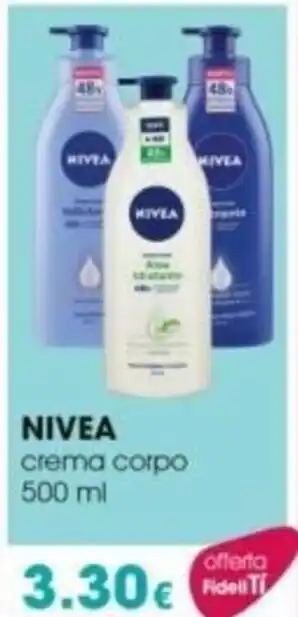 Tigotà Nivea crema corpo 500 ml offerta