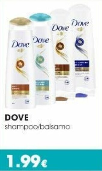 Tigotà Dove Shampoo/Balsamo offerta