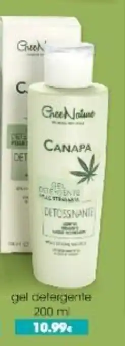 Tigotà GreeNature gel detergente 200 ml offerta