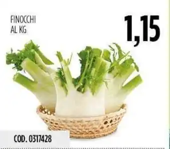 Carico Cash & Carry Finocchi offerta