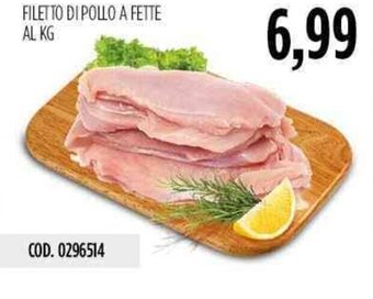 Carico Cash & Carry Filetto di Pollo A Fette offerta