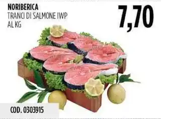 Carico Cash & Carry Noriberica Tranci di Salmone IWP offerta