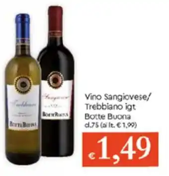 Famila Vino Sangiovese cl 75 offerta