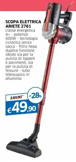 IperFamila Scopa Elettrica Ariete 2761 offerta