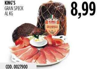 Carico Cash & Carry King's Gran Speck offerta