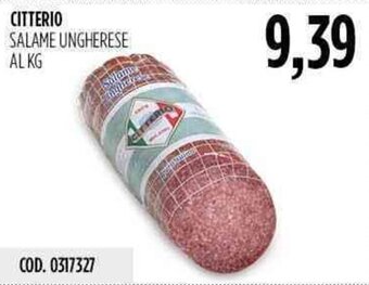Carico Cash & Carry Citterio Salame Ungherese offerta