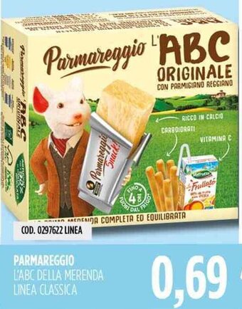 Carico Cash & Carry Parmareggio L'ABC Della Merenda Linea Classica offerta