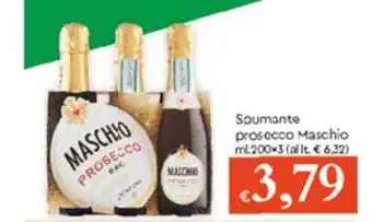 Famila Spumante Prosecco Maschio 200x3ml offerta