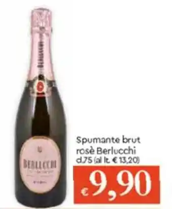 Famila Spumante Brut Rosè Berlucchi cl 75 offerta