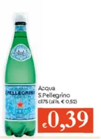 Famila Acqua S. Pellegrino cl 75 offerta