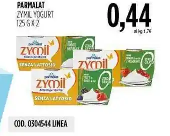 Parmalat Zymil Yogurt 125g x 2