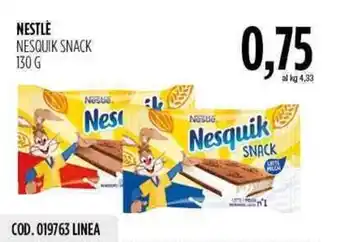 Carico Cash & Carry Nestlé Nesquik Snack 130g offerta