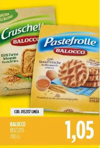 Carico Cash & Carry Balocco Biscotti 700g offerta