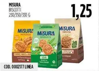 Misura Biscotti 230/350/330g