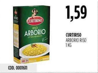 Carico Cash & Carry Curtiriso Arborio Riso 1kg offerta