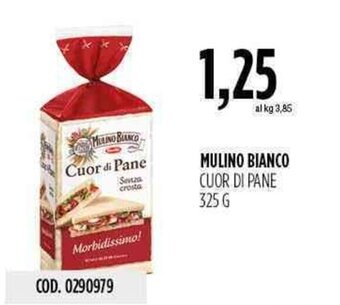 Carico Cash & Carry Mulino Bianco Cuor di Pane 325 g offerta