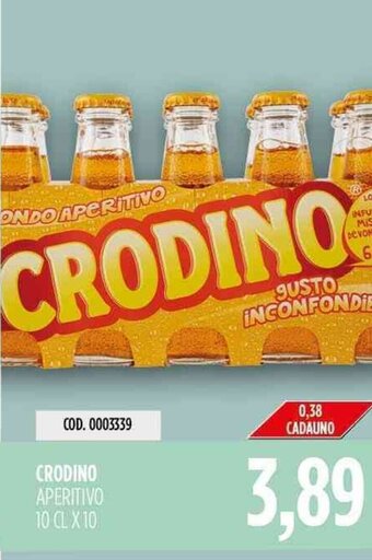 Carico Cash & Carry Crodino Aperitivo 10 cl x 10 offerta