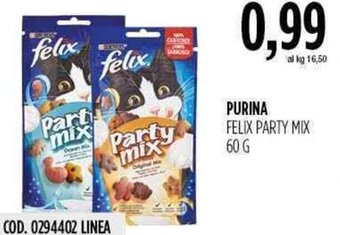 Carico Cash & Carry Purina Felix Party Mix 60 g offerta