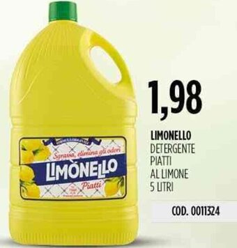 Carico Cash & Carry Limonello Detergente Piatti al Limone 5 litri offerta