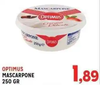 Optimus Mascarpone 250 gr