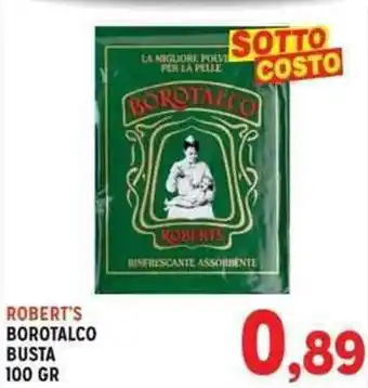 Robert's Borotalco Busta 100 gr