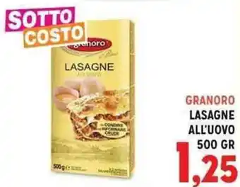 Granoro Lasagne All'Uovo 500 gr