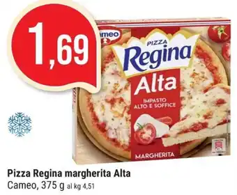 Supermercati Gulliver Pizza Regina margherita Alta Cameo 375 g offerta