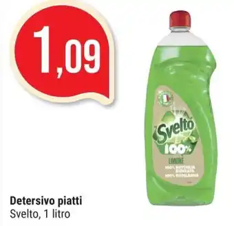 Supermercati Gulliver Svelto Detersivo Piatti 1 litro offerta