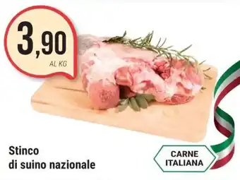 Supermercati Gulliver Stinco di suino nazionale offerta