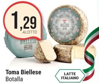 Supermercati Gulliver Toma Biellese Botalla offerta