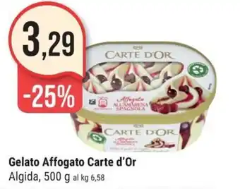 Supermercati Gulliver Carte D'or Gelato Affogato Carte d'Or 500 g offerta