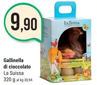 Supermercati Gulliver La Suissa Gallinella di cioccolato 320 g offerta