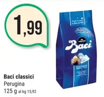 Supermercati Gulliver Baci classici Perugina 125 g offerta