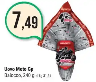 Supermercati Gulliver Balocco Uovo Moto Gp 240 g offerta