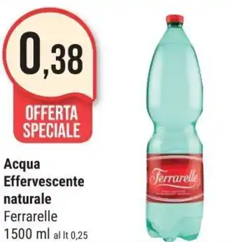 Supermercati Gulliver Ferrarelle Acqua Effervescente naturale 1500 ml offerta