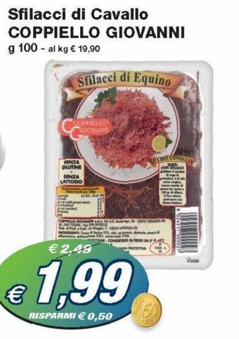 Coppiello Giovanni Sfilacci di Cavallo g 100