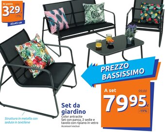 Action Set da giardino offerta