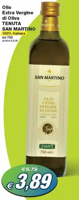 Prix Quality Tenuta San Martino Olio Extra Vergine di Oliva ml 750 offerta