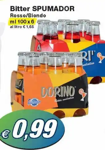 Prix Quality Spumador Bitter Rosso/Biondo ml 100 x 6 offerta