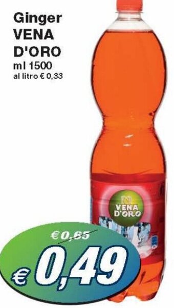 Prix Quality Vena D'Oro Ginger ml 1500 offerta